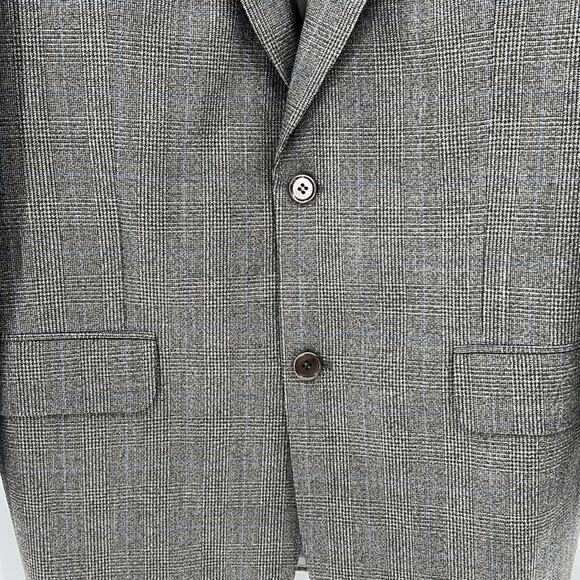 Ermenegildo Zegna Copplay 100% Wool Two Button Blazer - Gray - 38W 32Reg - Picture 3 of 12